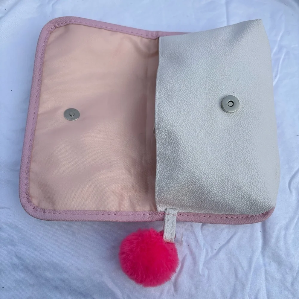 Charming White and Pink Unicorn Bag